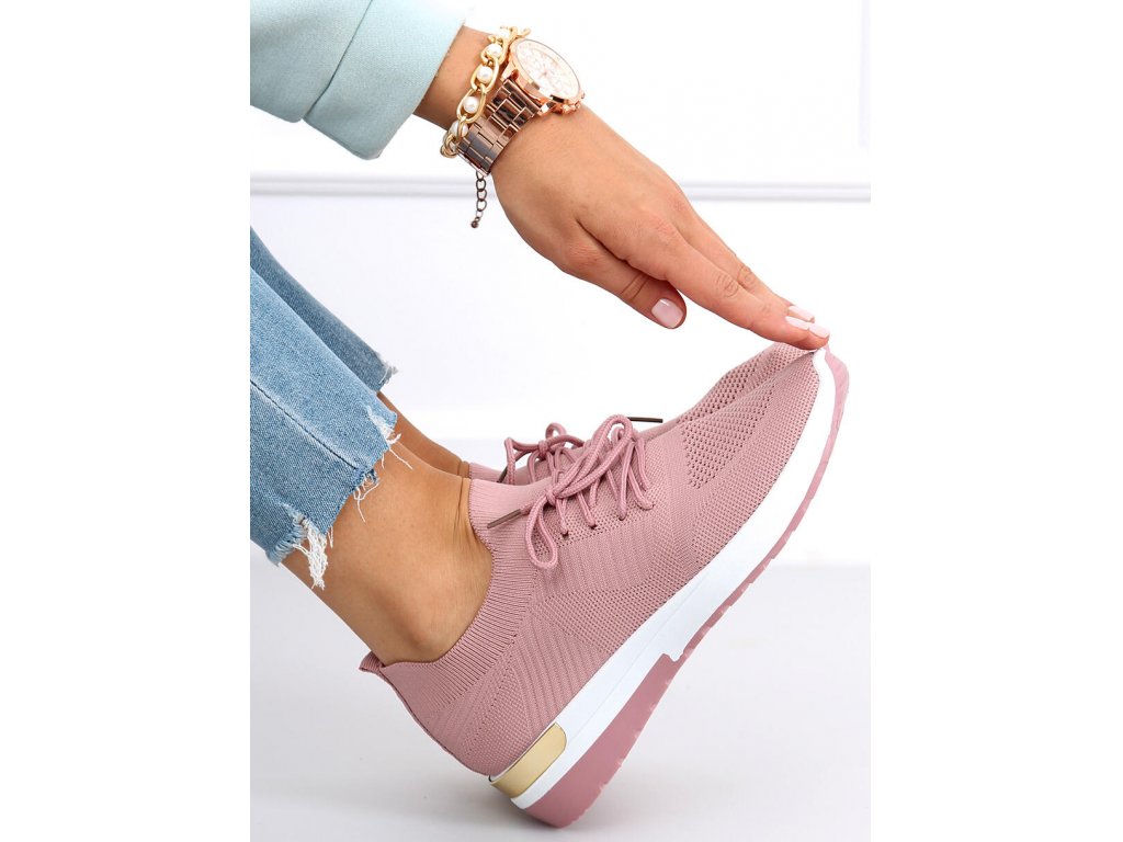Trendy sportovní boty Marise růžové