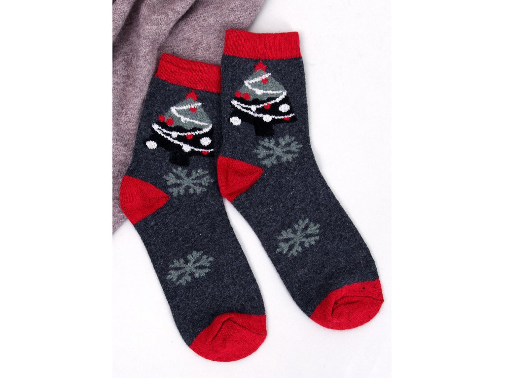 Vánoční ponožky Aletha sada 2 ks