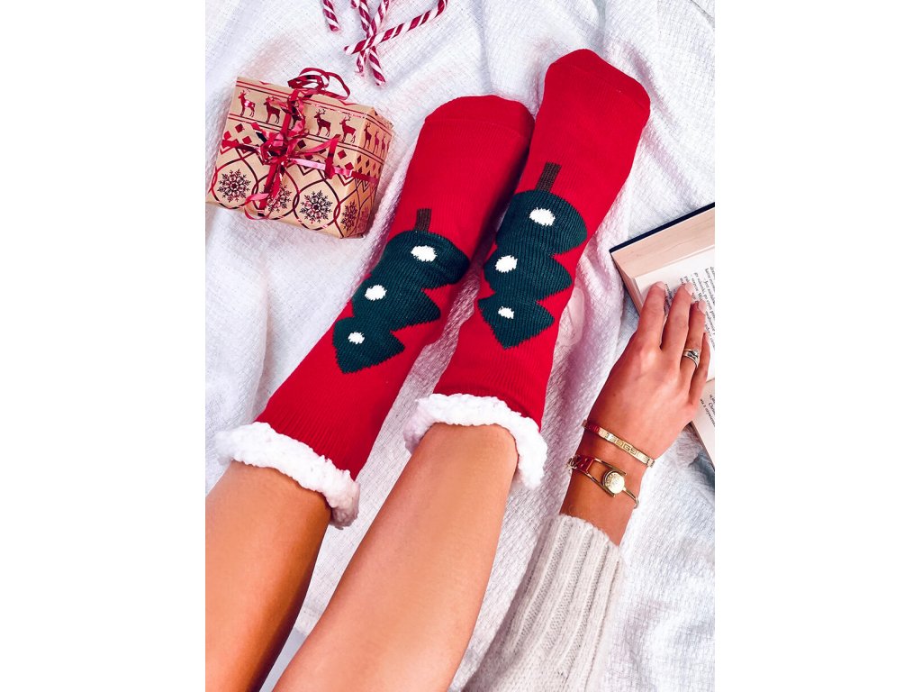Vánoční ponožky s beránkem Aletha