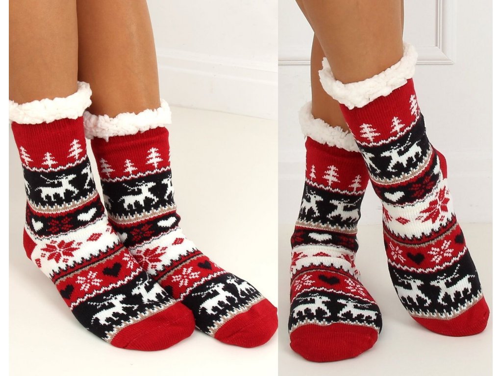Vánoční ponožky s beránkem Dympna