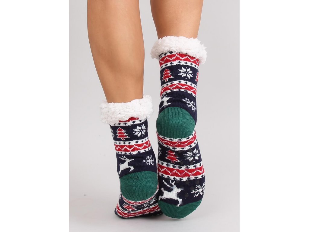 Vánoční ponožky s beránkem Monna