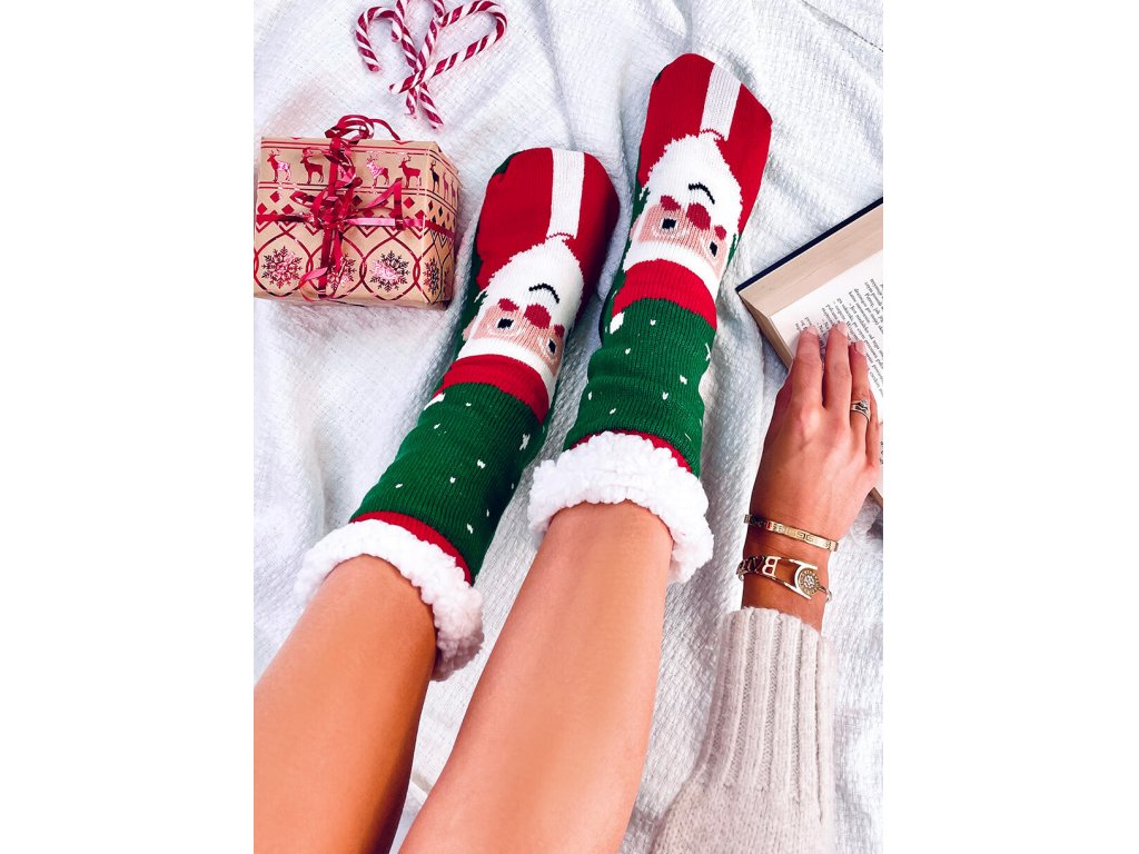 Vánoční ponožky s beránkem Vic