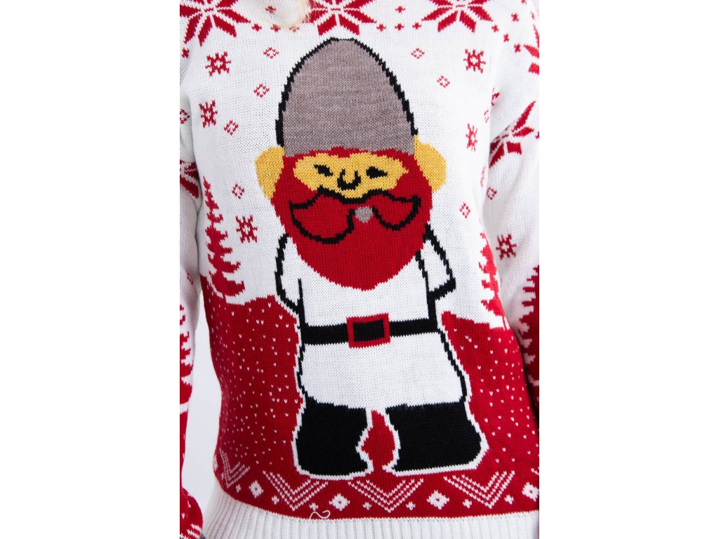 Vánoční svetr Santa Claus Cailyn ecru