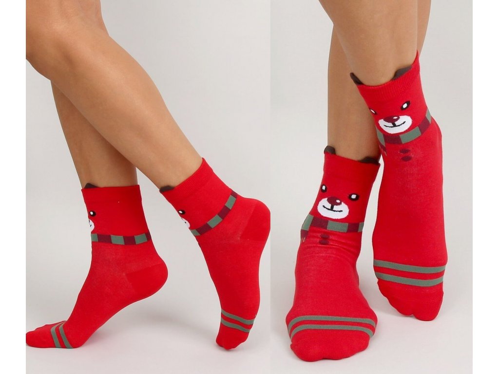 Vánoční veselé ponožky Shena