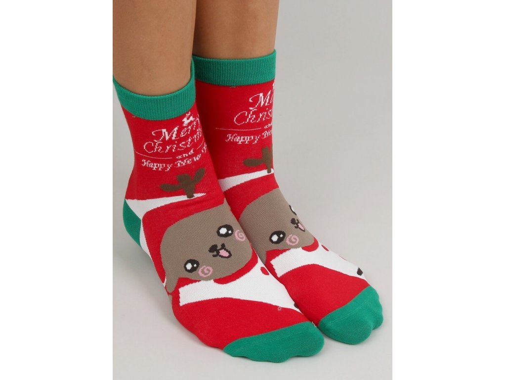 Vánoční vysoké ponožky Makenna