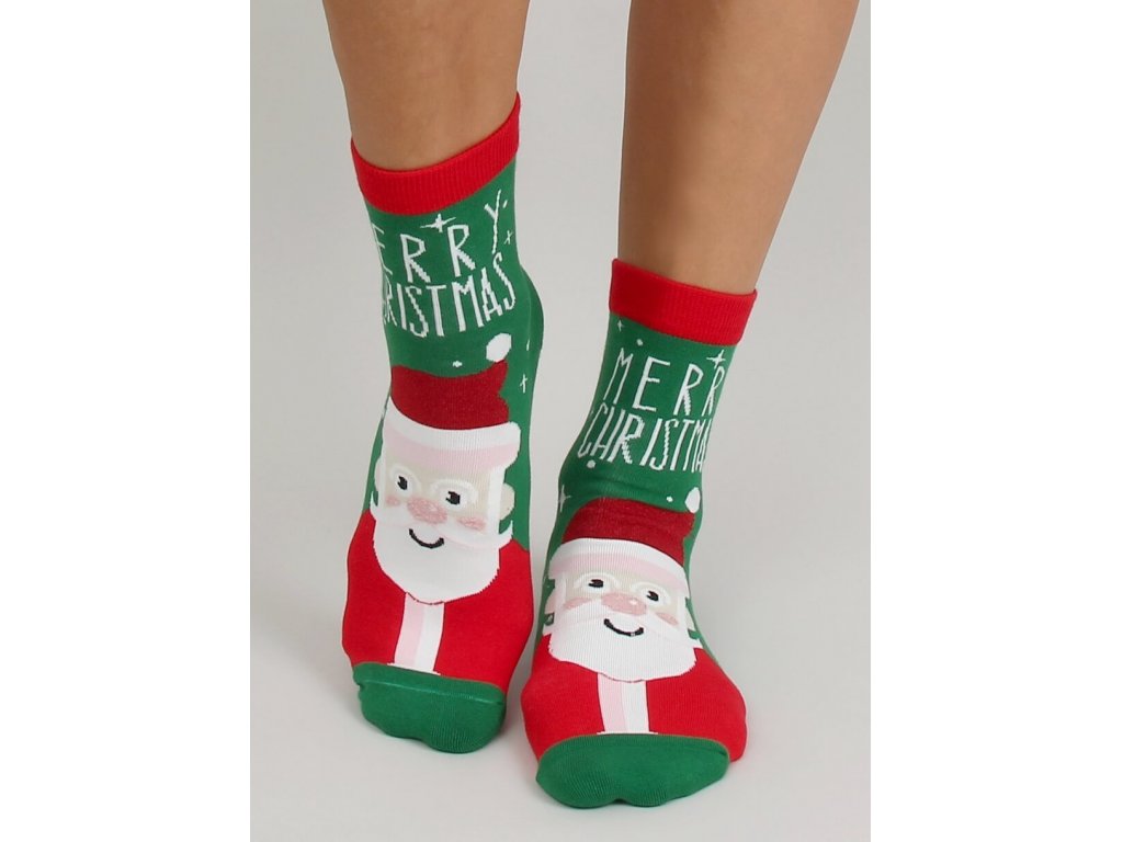 Vánoční vysoké ponožky Quenby