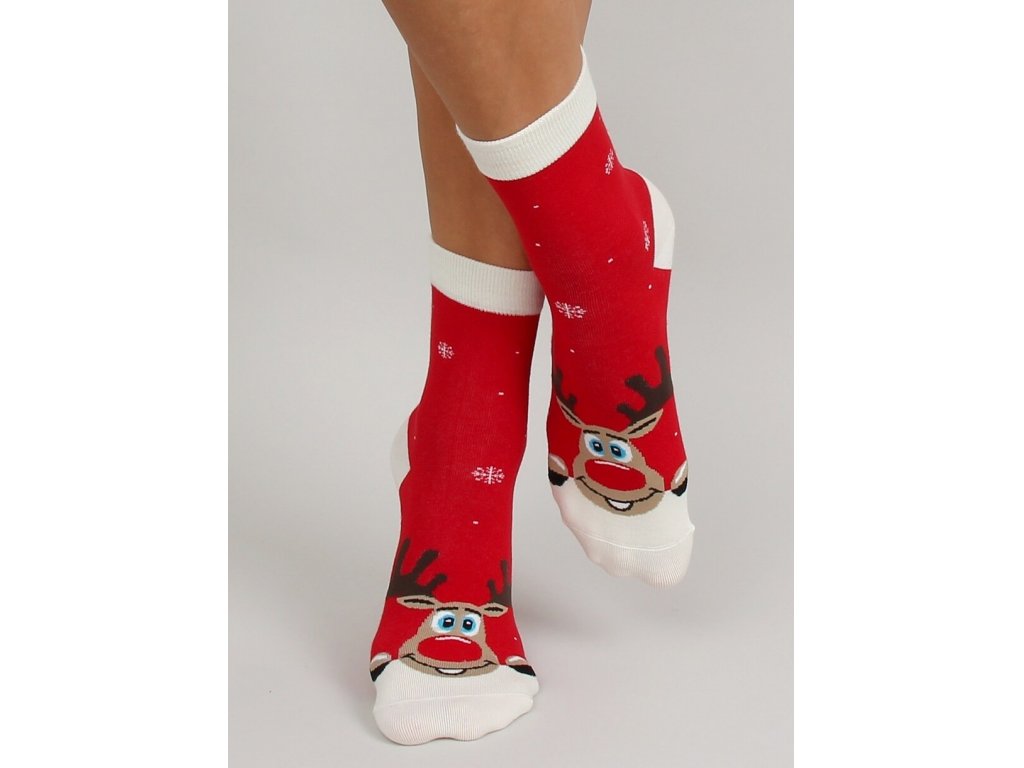 Vysoké vánoční ponožky Jillian
