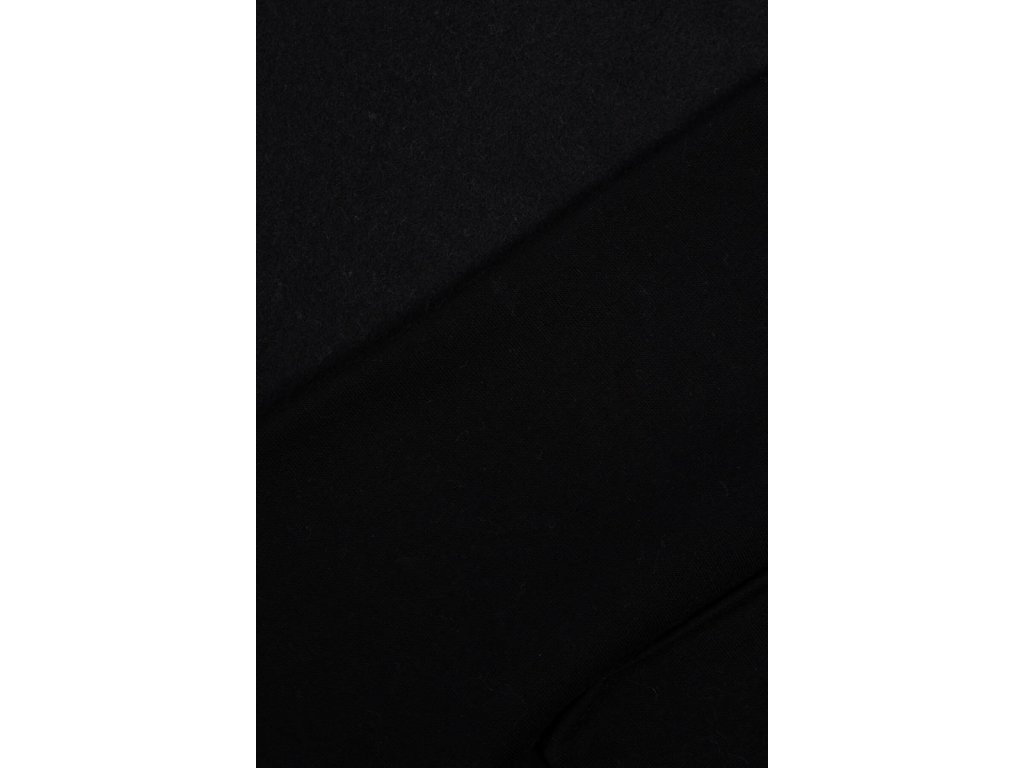 Zateplená asymetrická mikina Marylu černá