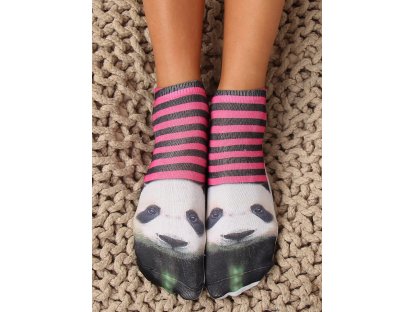 Barevné kotníkové ponožky Katey model 12