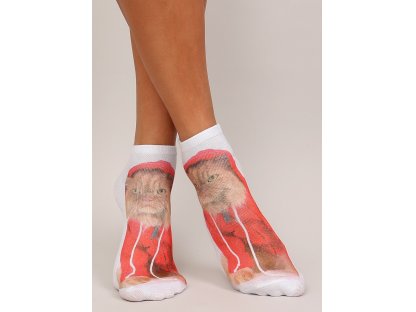 Barevné kotníkové ponožky Katey model 15