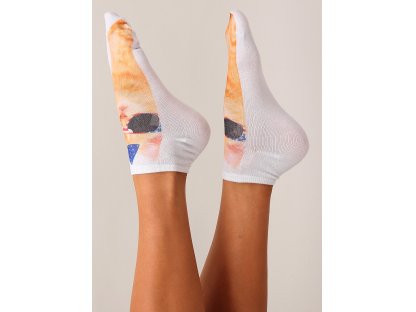 Barevné kotníkové ponožky Katey model 20