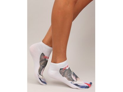 Barevné kotníkové ponožky Katey model 9