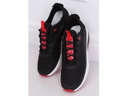 Barevné sportovní boty Yannick černé/červené