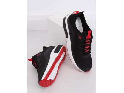 Barevné sportovní boty Yannick černé/červené