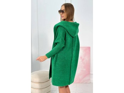 Cardigan s netopýřími rukávy Kenzie zelený