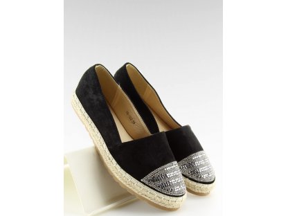 Dámské espadrilky s kamínky Maeva černé