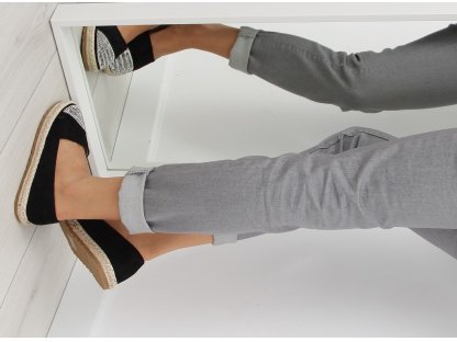 Dámské espadrilky s kamínky Maeva černé