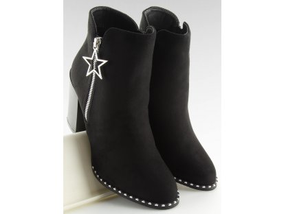 Dámské kotníkové boty s hvězdou Lyndi černé