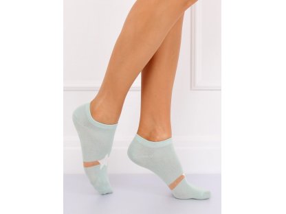 Dámské kotníkové ponožky s hvězdou Kenzie mint