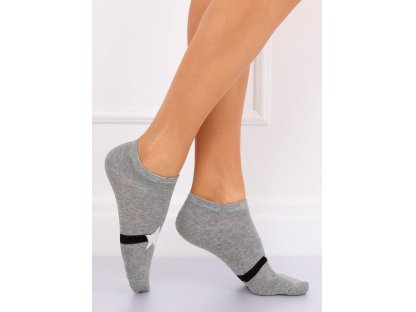 Dámské kotníkové ponožky s hvězdou Kenzie šedé