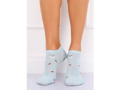 Dámské kotníkové ponožky s mrkvemi Rhoda mint