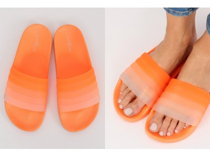 Dámské pantofle Lisa oranžové