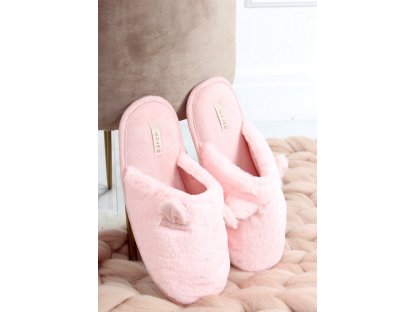 Dámské papuče s oušky Melissa růžové