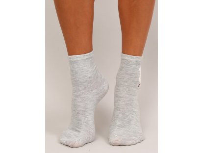 Dámské ponožky Annetta 2 páry šedé/hnědé