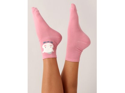 Dámské ponožky Phoenix 2 páry růžové/šedé