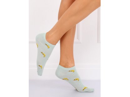 Dámské ponožky s banány Melanie mint