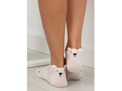 Dámské ponožky s oušky Adisson béžové