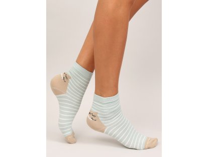 Dámské ponožky s proužky Imogene mint