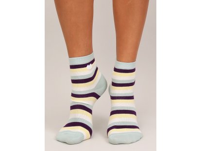Dámské pruhované ponožky se srdíčkem Madeline