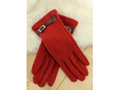Dámské rukavice Krystina červené