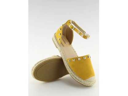 Dámské sandály s hroty Abegayle hořčicově žluté