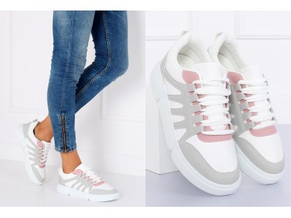 Dámské sportovní boty Margery bílé/šedé