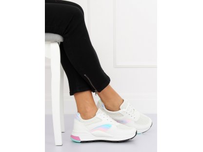 Dámské sportovní boty s hologramem Rika bílé
