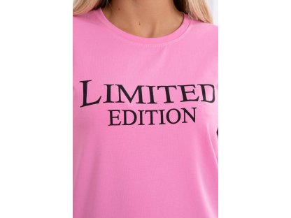 Dámské tričko LIMITED EDITION Abihail světle růžové