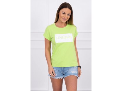 Dámské tričko UNIQUE Ferne zelené