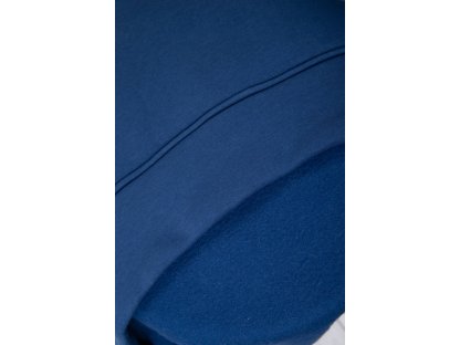 Dlouhá mikina s kapucí ASWEARE džínově modrá
