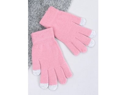 Dotykové rukavice Misty růžové