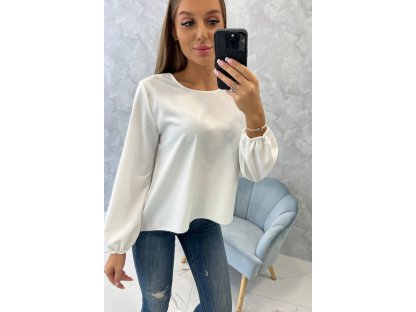Elegantní halenka Abaigael ecru