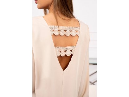 Elegantní halenka Abaigael světle béžová