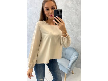 Elegantní halenka Abaigael světle béžová