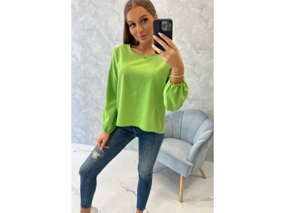 Elegantní halenka Abaigael světle zelená
