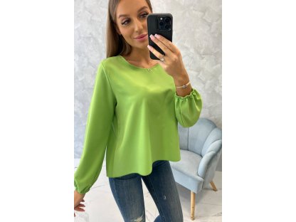 Elegantní halenka Abaigael světle zelená