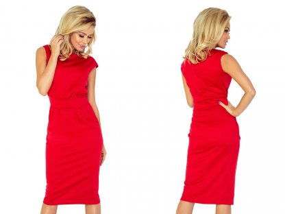 Elegantní šaty Lexine červené