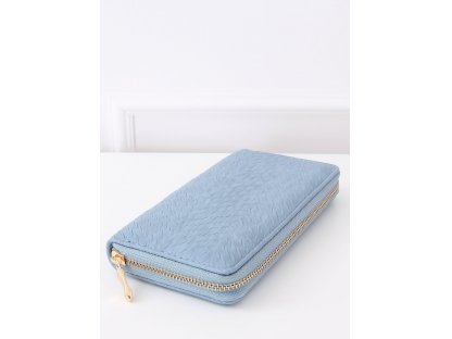 Kožená peněženka se vzorem Joann modrá