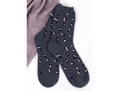 Leopardí ponožky Kamryn sada 3 ks