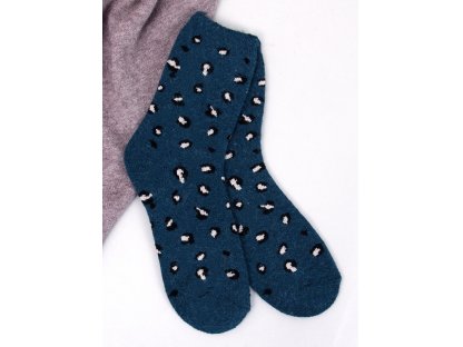 Leopardí ponožky Mandi sada 3 ks